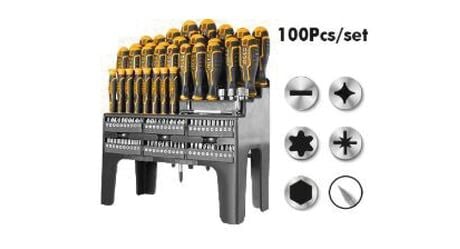 İNGCO HKSD10028 100'lü Tornavida Seti