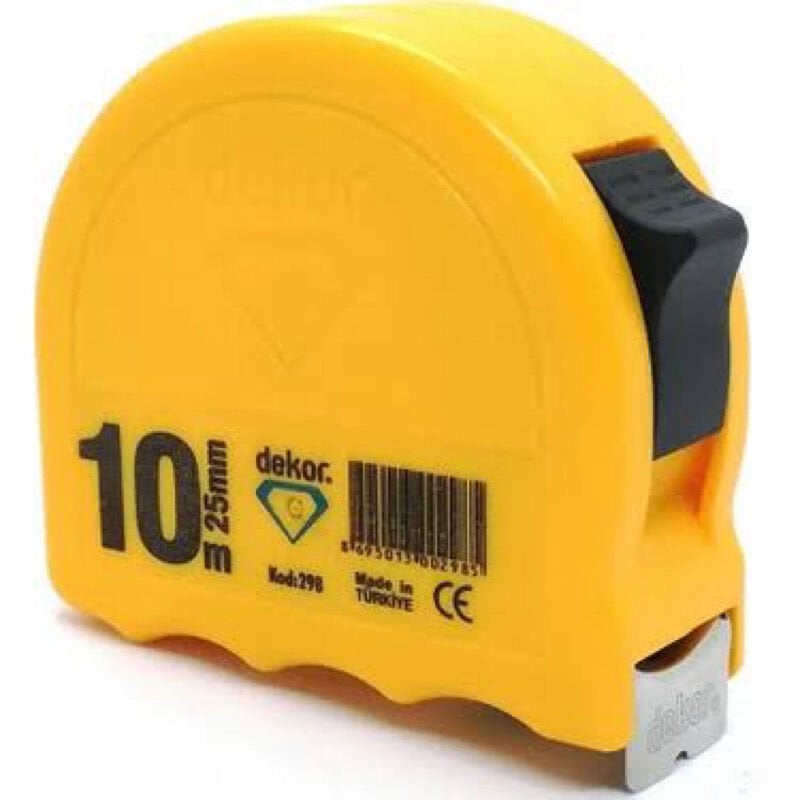 HASSAN DEKOR ŞERİT METRE 10 M X 25 MM