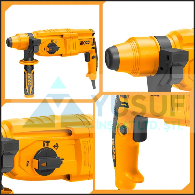 İNG-CO Elektrikli Kırıcı Delici SDS Plus 2.5J 800W