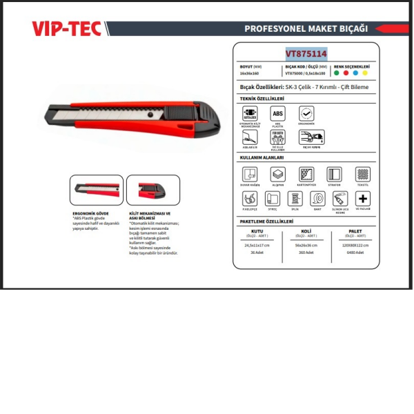 YSF BÜYÜK MAKET BIÇAĞI-DÜZ