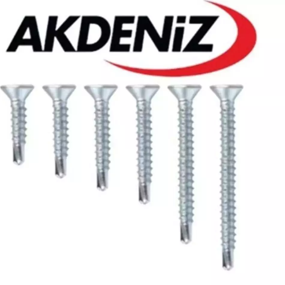 AKDENİZ S-YHB MU VİDAKUTULU 4,8X100 ÇINKO 200*10 DEWALT