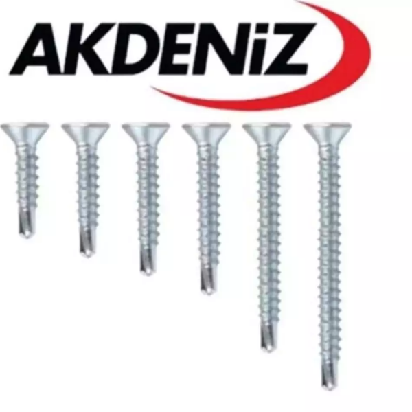AKDENİZ S-YHB MU VİDAKUTULU 4,8X100 ÇINKO 200*10 DEWALT