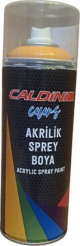 CALDİNİ 400 ML Universal Akrilik Caterpillar RAL 1007 Sarı Sprey Boya