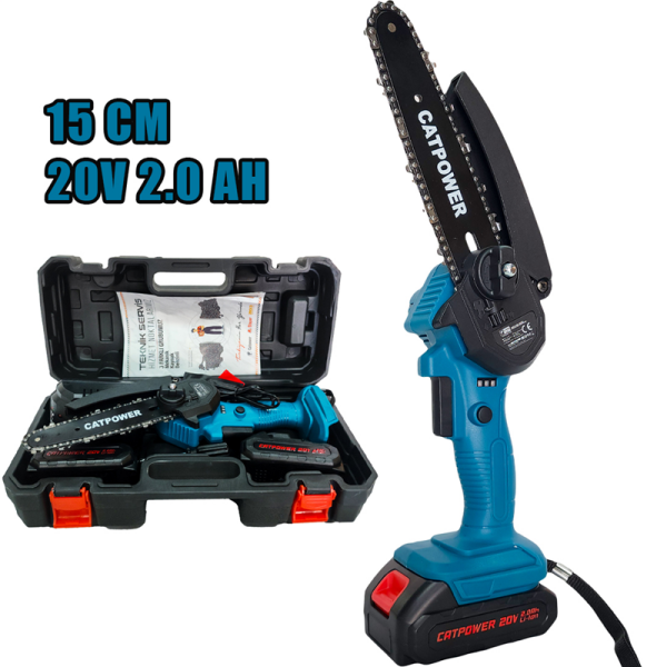 CATPOWER-1330-AKÜLÜ DAL KESME 15CM Li-ion (SET) 20V 2.0 Ah