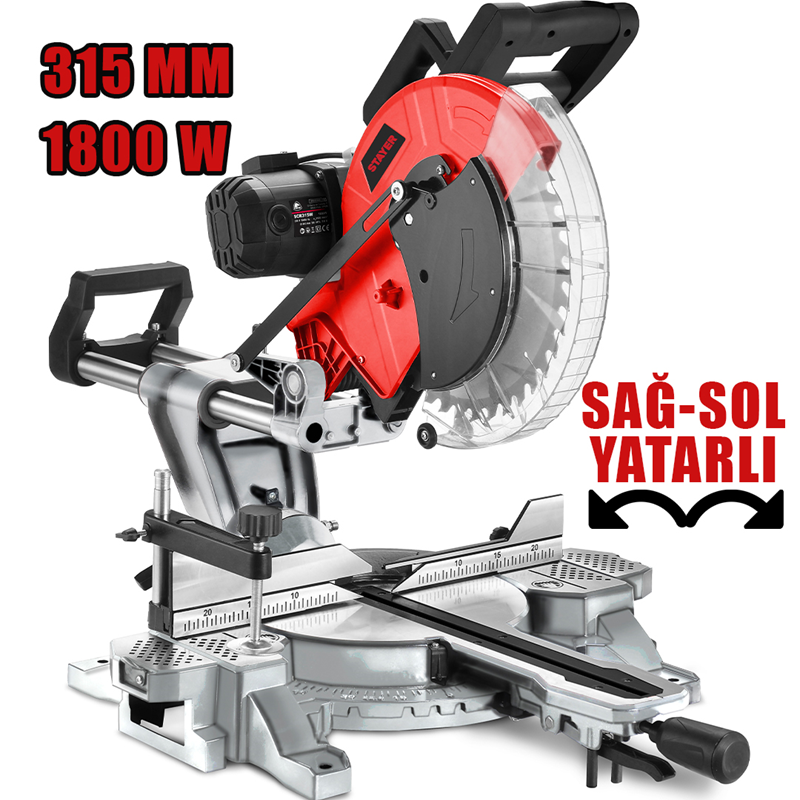 STAYER RADYAL GÖNYE KESME 1800W 315mm