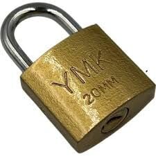 YUMA 20 mm Sarı Boyalı Döküm Asma Kilit