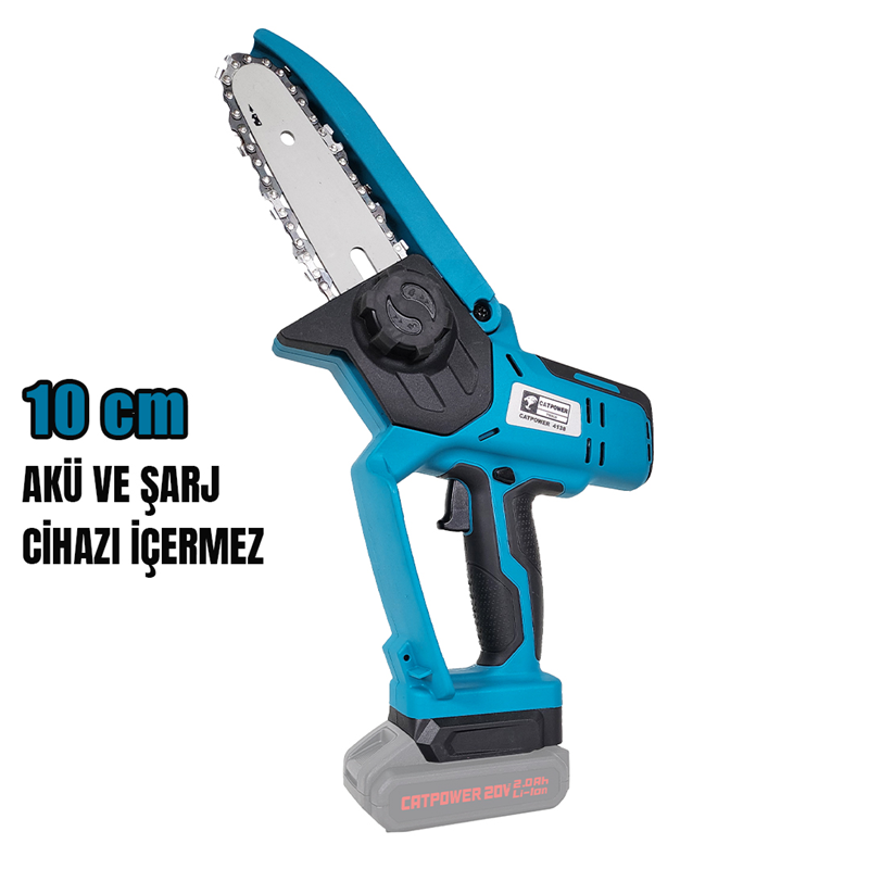 CAT4138 Akülü Dal Kesme 10 cm Li-ion (Makine) 20V 2.0 Ah