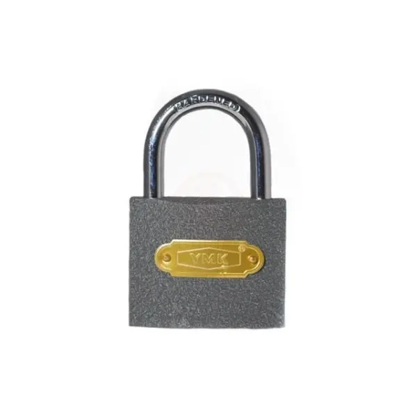 Yuma Kilit YMK Eko Gri Döküm Kısa Kancalı Asma Kilit 32 mm