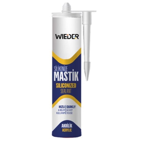 Wieder Beyaz Mastik 450 gr – Esnek ve Dayanıklı Dolgu Malzemesi