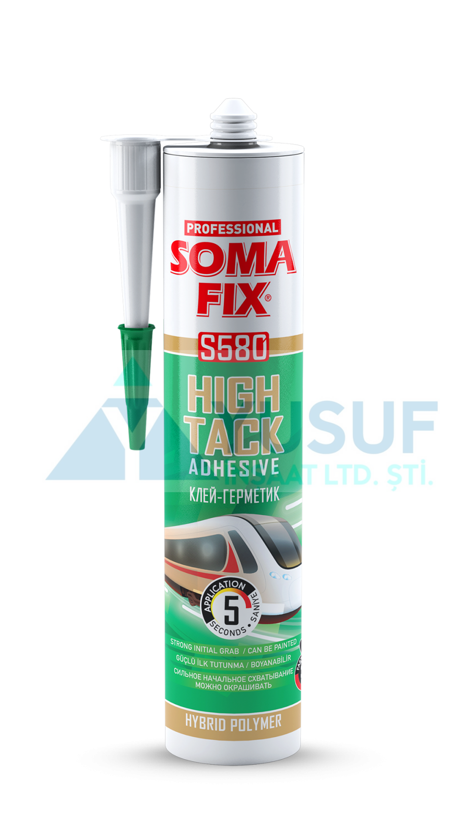 Somafix 290 ml High Tack Hızlı Yapıştırıcı Beyaz