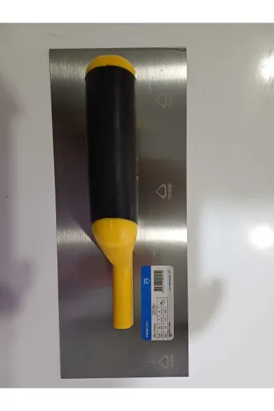 HASSAN DEKOR ALÇI MALASI KAPALI PLASTİK SAPLI YAY ÇELİĞİ 30 CM
