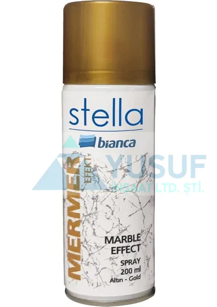 Stella Sprey Mermer Efekt Altın 200 Ml