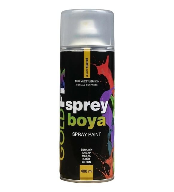 GOLDFİX Sprey Boya 400 ml - Antrasit Gri
