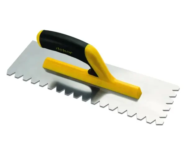 Dekor Hassan Mantolama Malası Açık Plastik Saplı Paslanmaz Çelik 35 cm