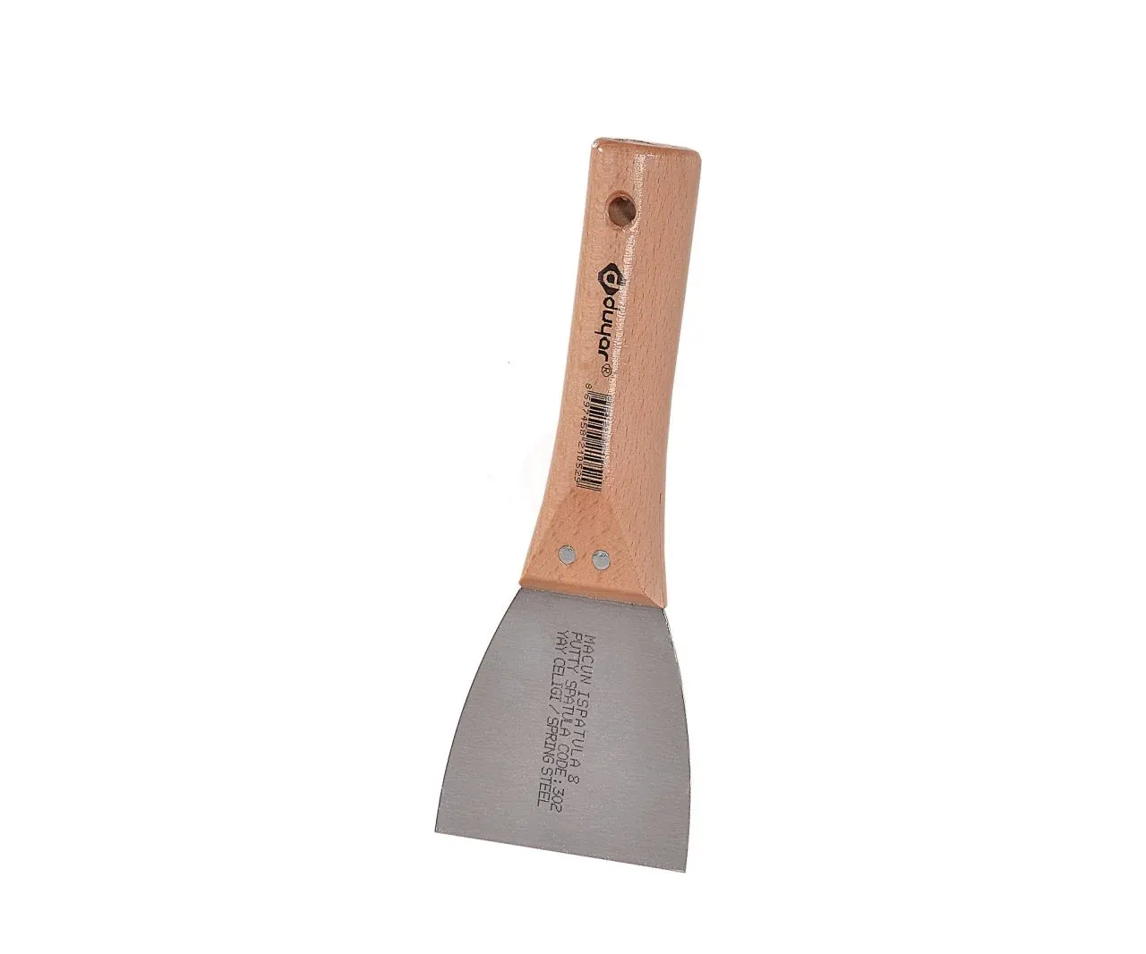 DUYAR Macun spatulası Ahşap sap 18 cm