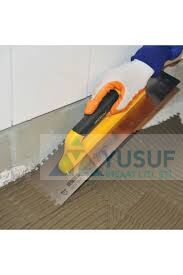 DUYAR Seramik Malası Kapalı Plastik Saplı 12x12 Diş 30 Cm