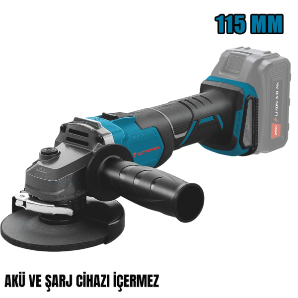 CATPOWER 4132 Akülü Avuç Taşlama | 20V Li-ion