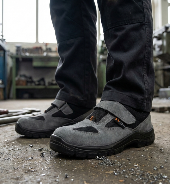 Kavi İş Güvenlik Ayakkabısı Süet No: 45