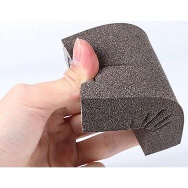 HELBERG SÜNGER SOFT SİYAH ZIMPARA 120 SİYAH