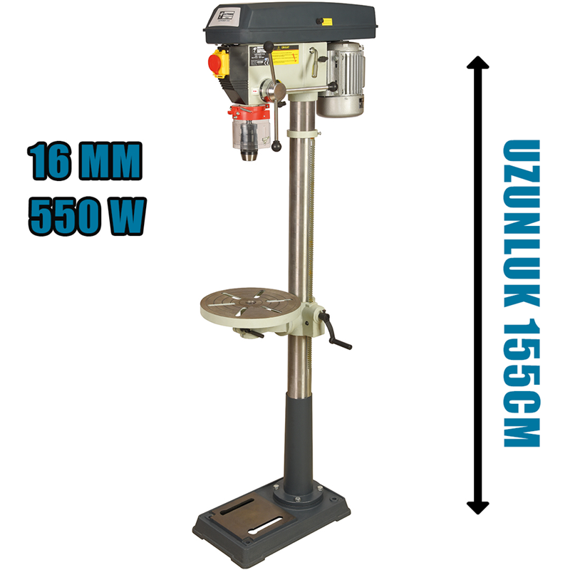 CATPOWER -7216- 550W 16 Kademe Tezgah Matkabı