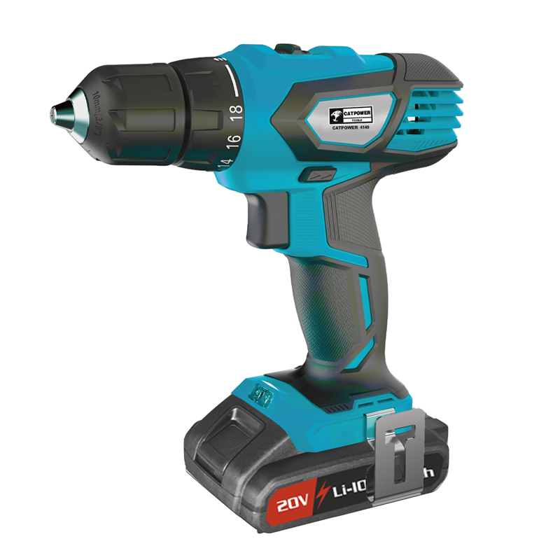 CATPOWER-4140 20V Lion Şarjlı Matkap 2 Akülü