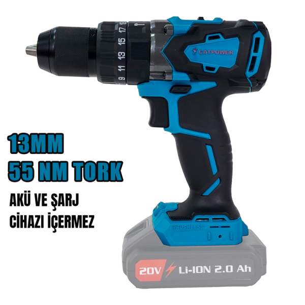 CATPOWER 4101 - AKÜLÜ DARBELİ VİDALAMA Li-ion KÖMÜRSÜZ
