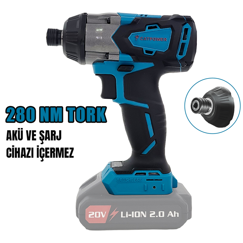 CATPOWER 4102 - Akülü Torklu Vidalama – Kömürsüz Motor