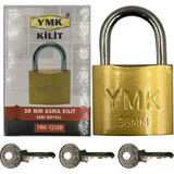 Ymk 38 mm Sarı Boyalı Döküm Asma Kilit