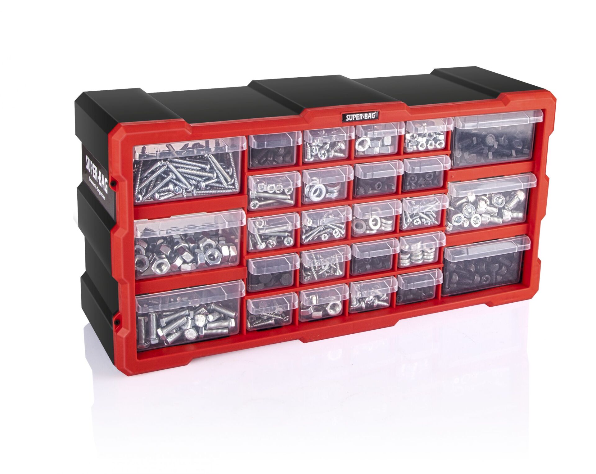 ASRIN PLASTİK 26'LI YATAY MONOBLOK ÇEKMECE SETİ