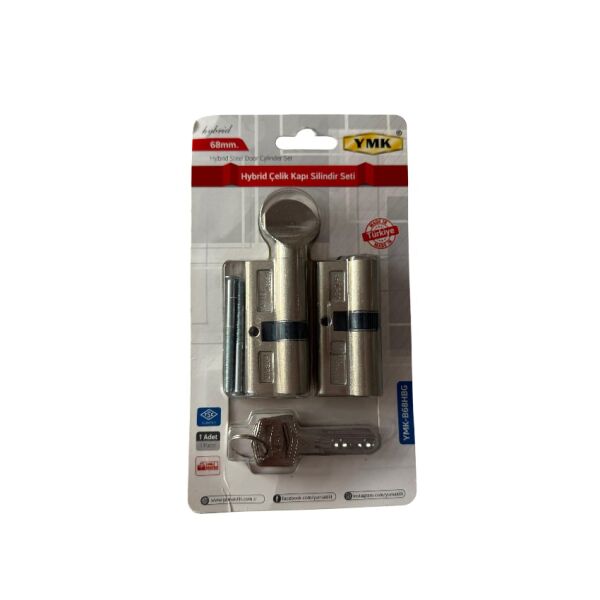 YMK 68mm Hybrid Çelik Kapı Silindir Seti