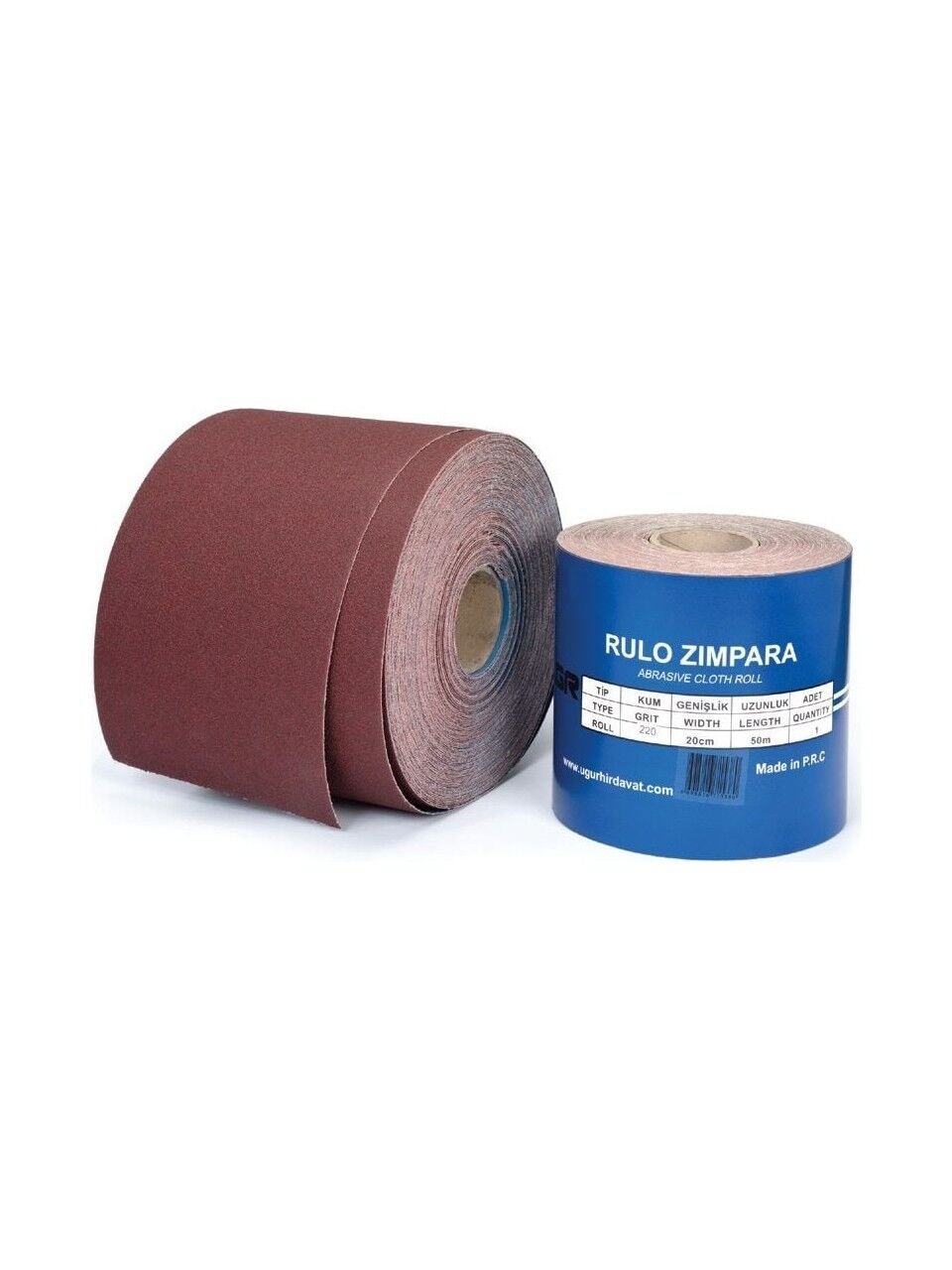 Rulo Zımpara X Bez 40 Kum - 50 Metre