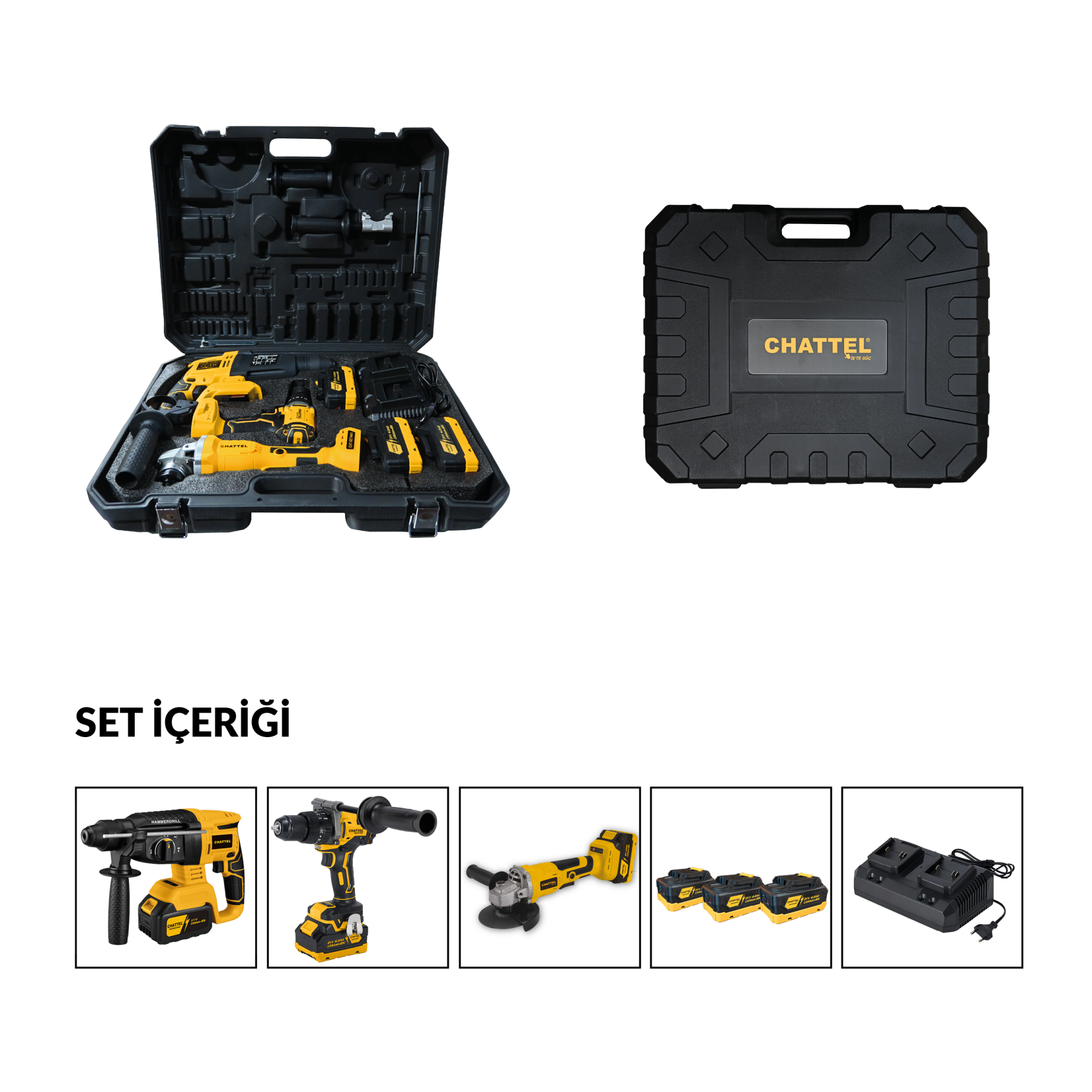 CHT-SET4401 3'LÜ COMBO SET