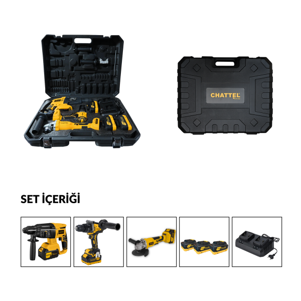 CHT-SET4401 3'LÜ COMBO SET