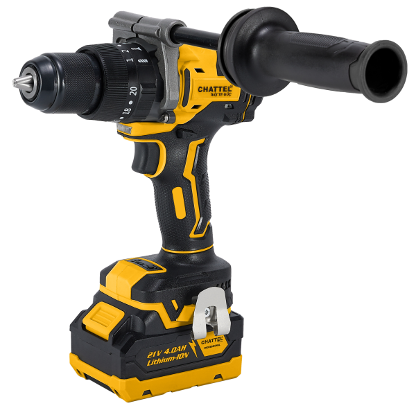 Chattel Darbeli Matkap | 21V Li-ion | 150 Nm Tork | 13 mm