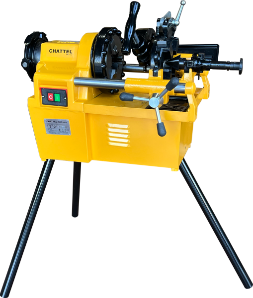 Chattel Elektrikli Manuel Pafta Makinesi – 1/2'' – 2'' Boru Diş Açma