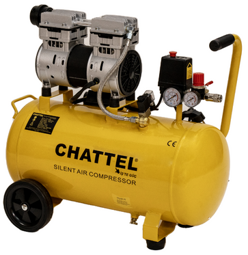 Chattel Sessiz Yağsız Kompresör 24 L