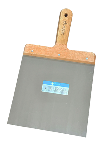 Duyar 557 Macun Küreği Paslanmaz, Ahşap Saplı – Sağlam ve Dayanıklı