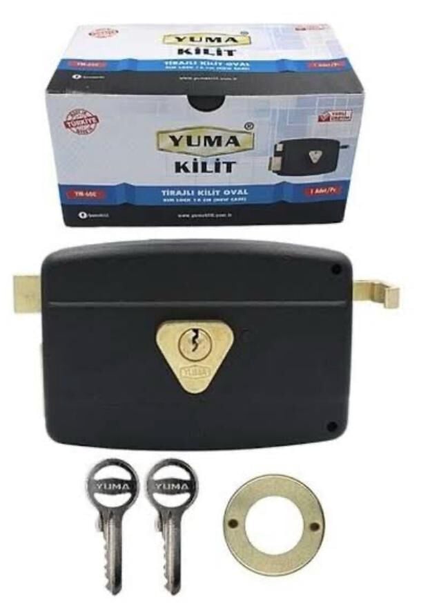 YUMA Trajlı Oval Kilit 12 cm Karşılıksız