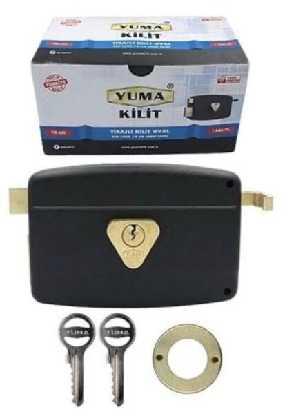 YUMA Trajlı Oval Kilit 12 cm Karşılıksız