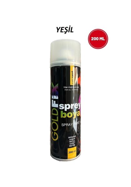 GOLDFİX SPREY BOYA 200 ML(YEŞİL)