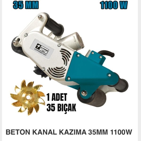 Derinlik Ayarlı Kesme Makinesi | 35 mm Kesme Kapasitesi