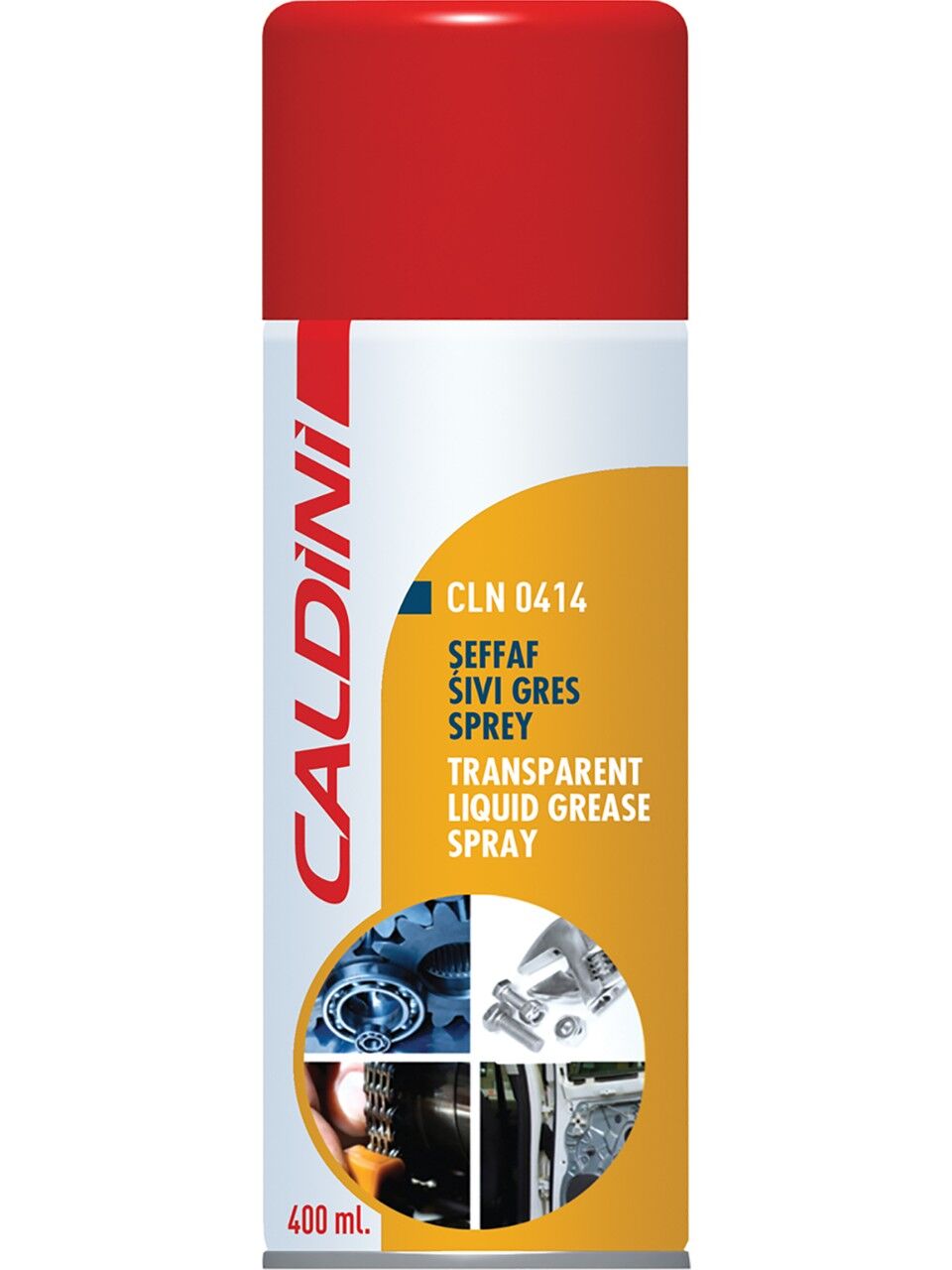 CALDİNİ 400 ml Şeffaf Sıvı Gres Sprey