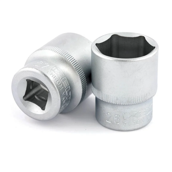 İZELTAŞ 1/2'' ALTI KÖŞE 9 MM LOKMA ANAHTAR