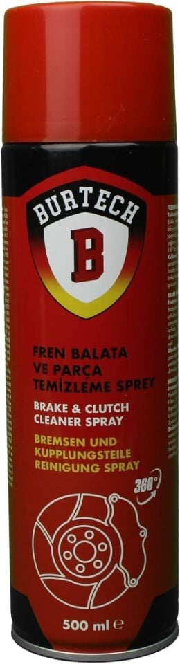 BURTECH 500 ML FREN BALATA VE PARÇA TEMİZLEME SPREY