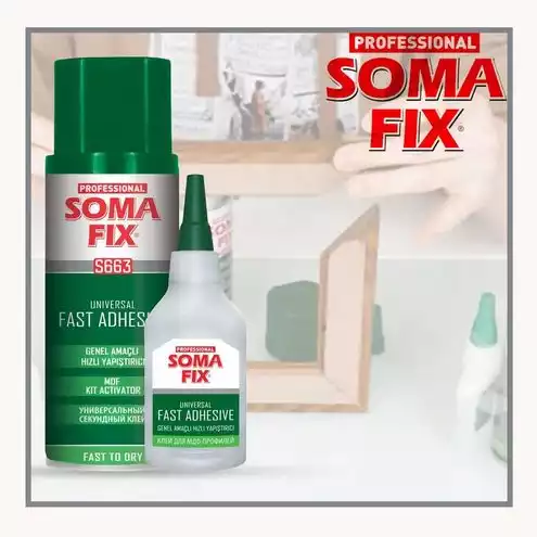 Somafix Universal Hızlı Yapıştırıcı nasıl kullanılır?